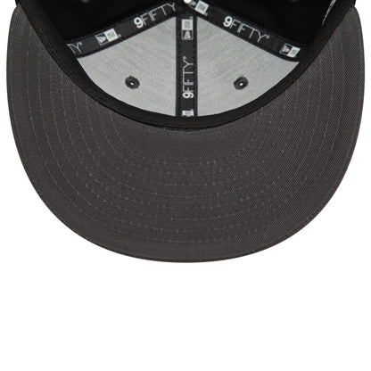 This is a Brooklyn Nets NBA Team Colour Black 9FIFTY Snapback Cap 5