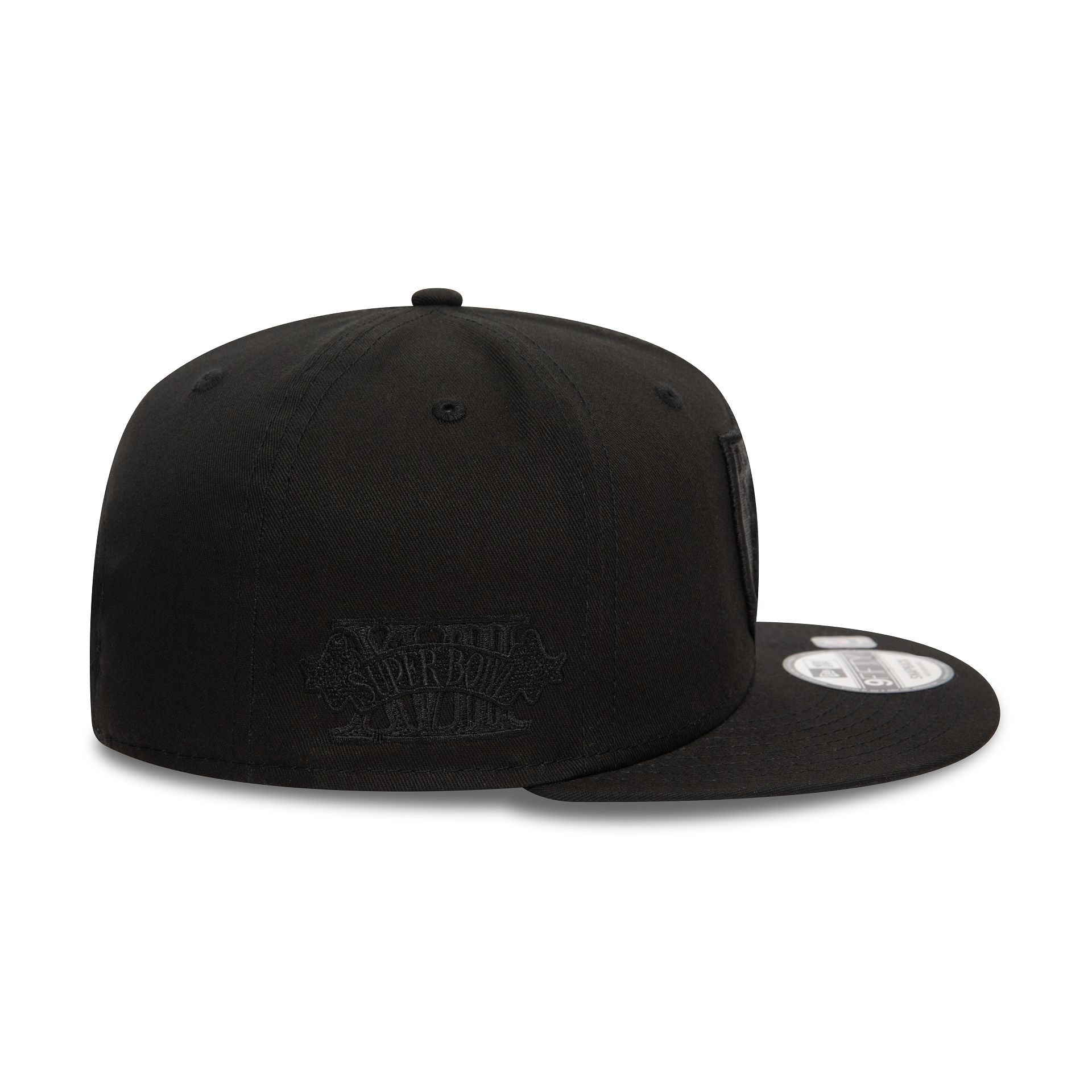 This is a Las Vegas Raiders Monochrome Black 9FIFTY Snapback Cap 6