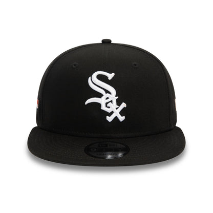 This is a Chicago White Sox MLB Team Colour Black 9FIFTY Snapback Cap 2