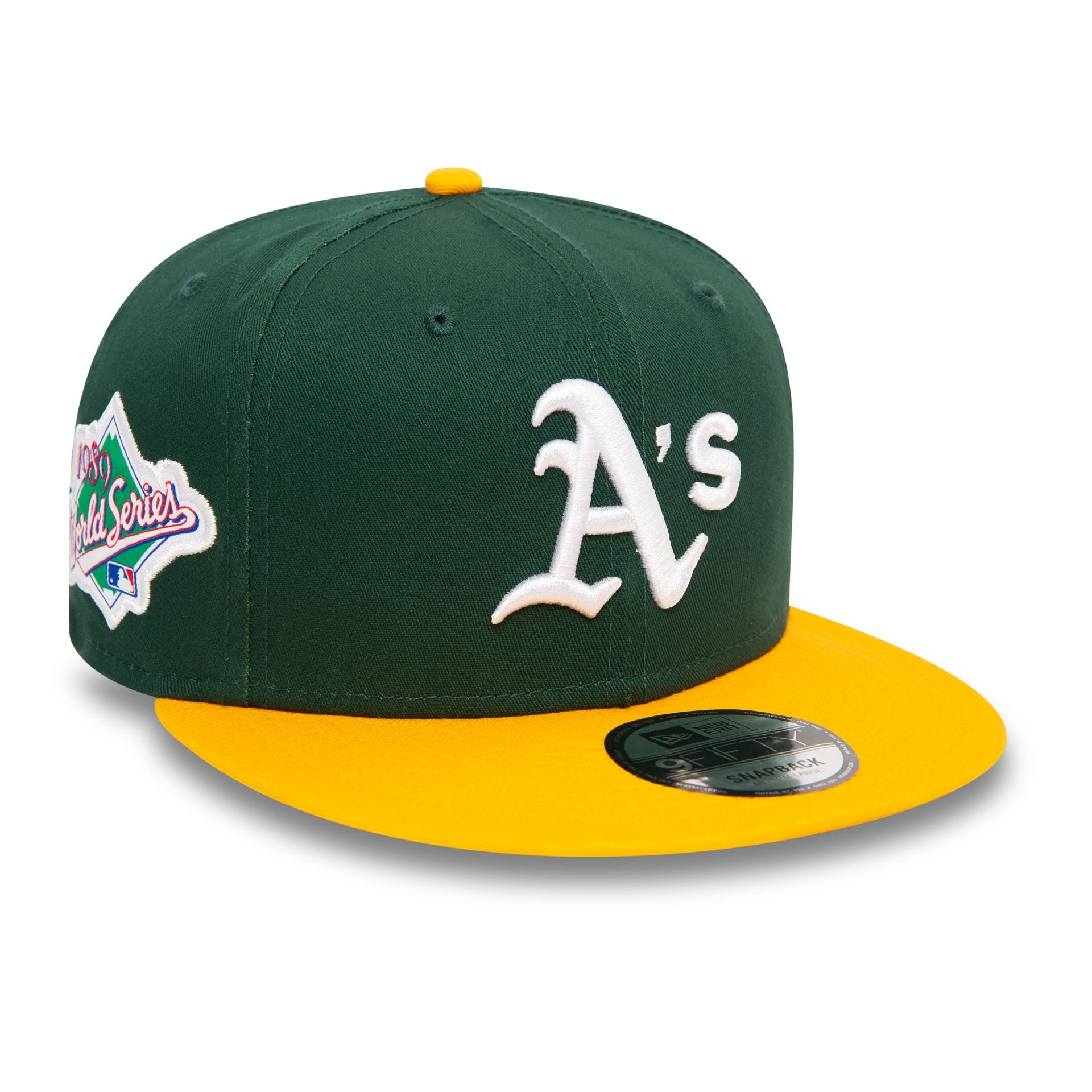 This is a Oakland Athletics MLB Team Colour Dark Green 9FIFTY Snapback Cap 3