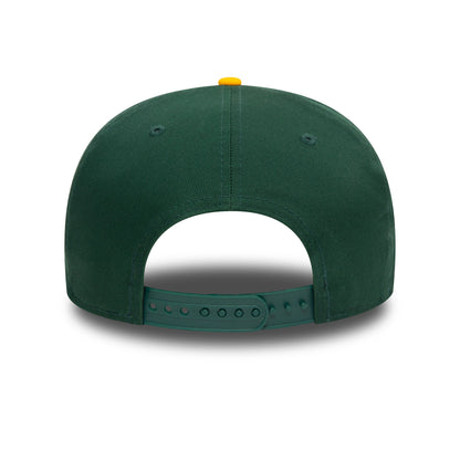 This is a Oakland Athletics MLB Team Colour Dark Green 9FIFTY Snapback Cap 4