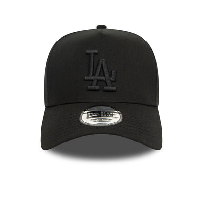 This is a LA Dodgers Monochrome Black 9FORTY E-Frame Adjustable Cap 2