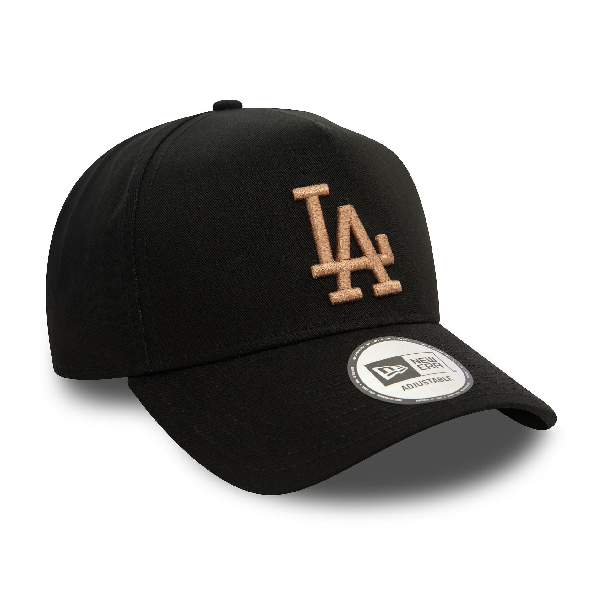 This is a LA Dodgers League Essential Black 9FORTY E-Frame Adjustable Cap 3