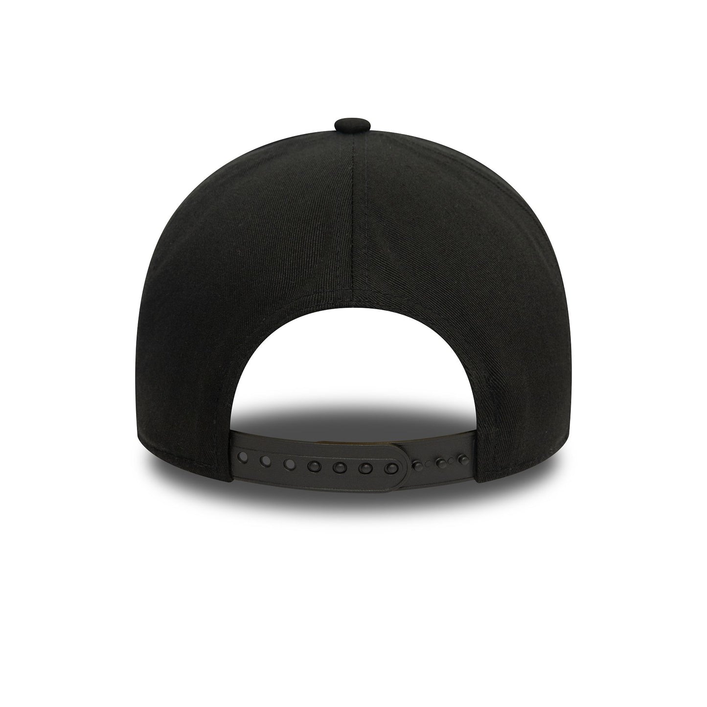 This is a Las Vegas Raiders Monochrome Black 9FORTY E-Frame Adjustable Cap 4