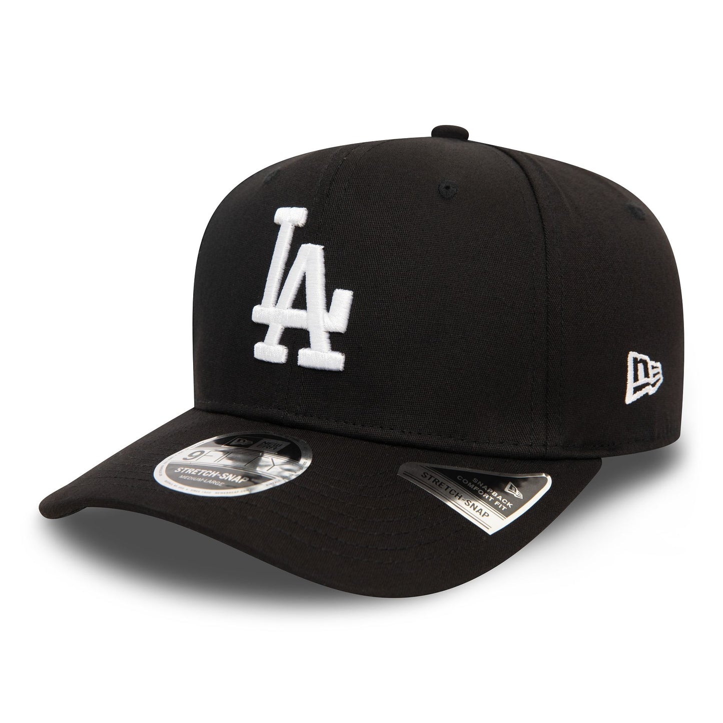 This is a LA Dodgers World Series Black 9FIFTY Stretch Snap Cap 4