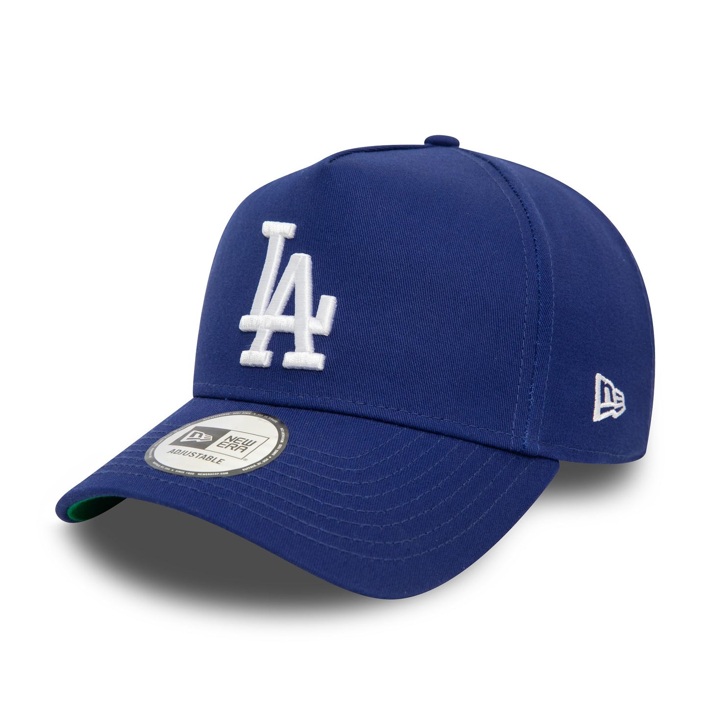 This is a LA Dodgers MLB Side Patch Dark Blue 9FORTY E-Frame Adjustable Cap 1