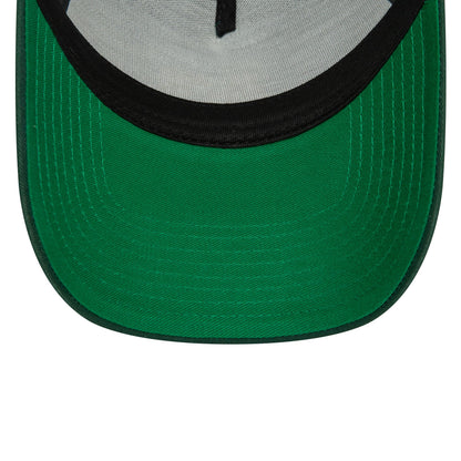 This is a Oakland Athletics MLB Side Patch Dark Green 9FORTY E-Frame Adjustable Cap 5