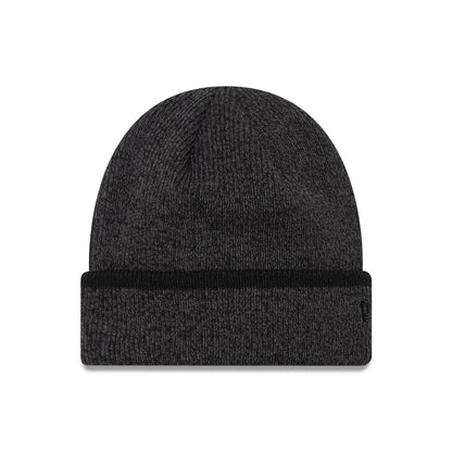 This is a New Era Dark Grey Cuff Knit Beanie Hat 2