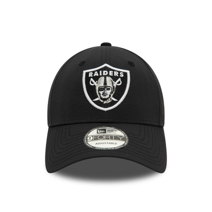 This is a Las Vegas Raiders Recycled Black 9FORTY Adjustable Cap 2