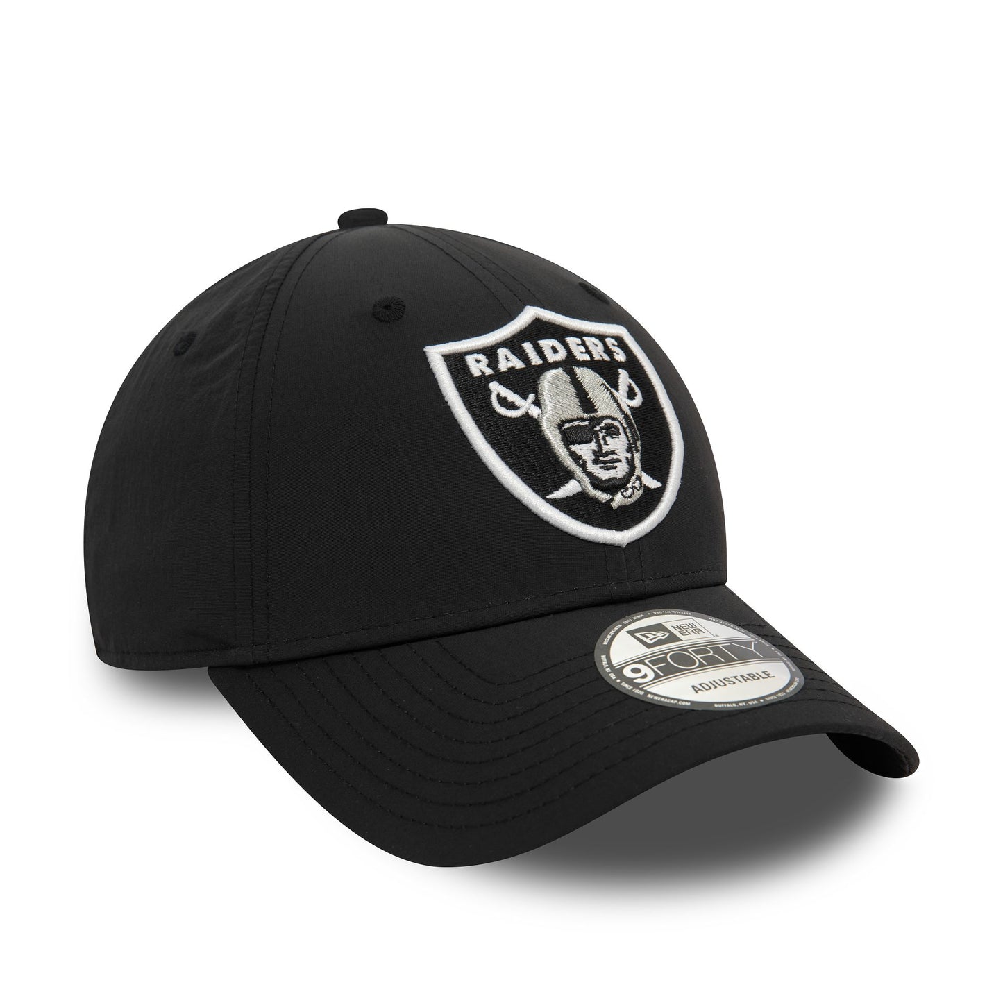 This is a Las Vegas Raiders Recycled Black 9FORTY Adjustable Cap 3