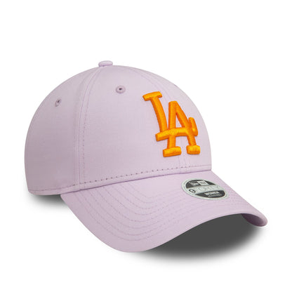 This is a LA Dodgers Womens League Essential Pastel Purple 9FORTY Adjustable Cap 3