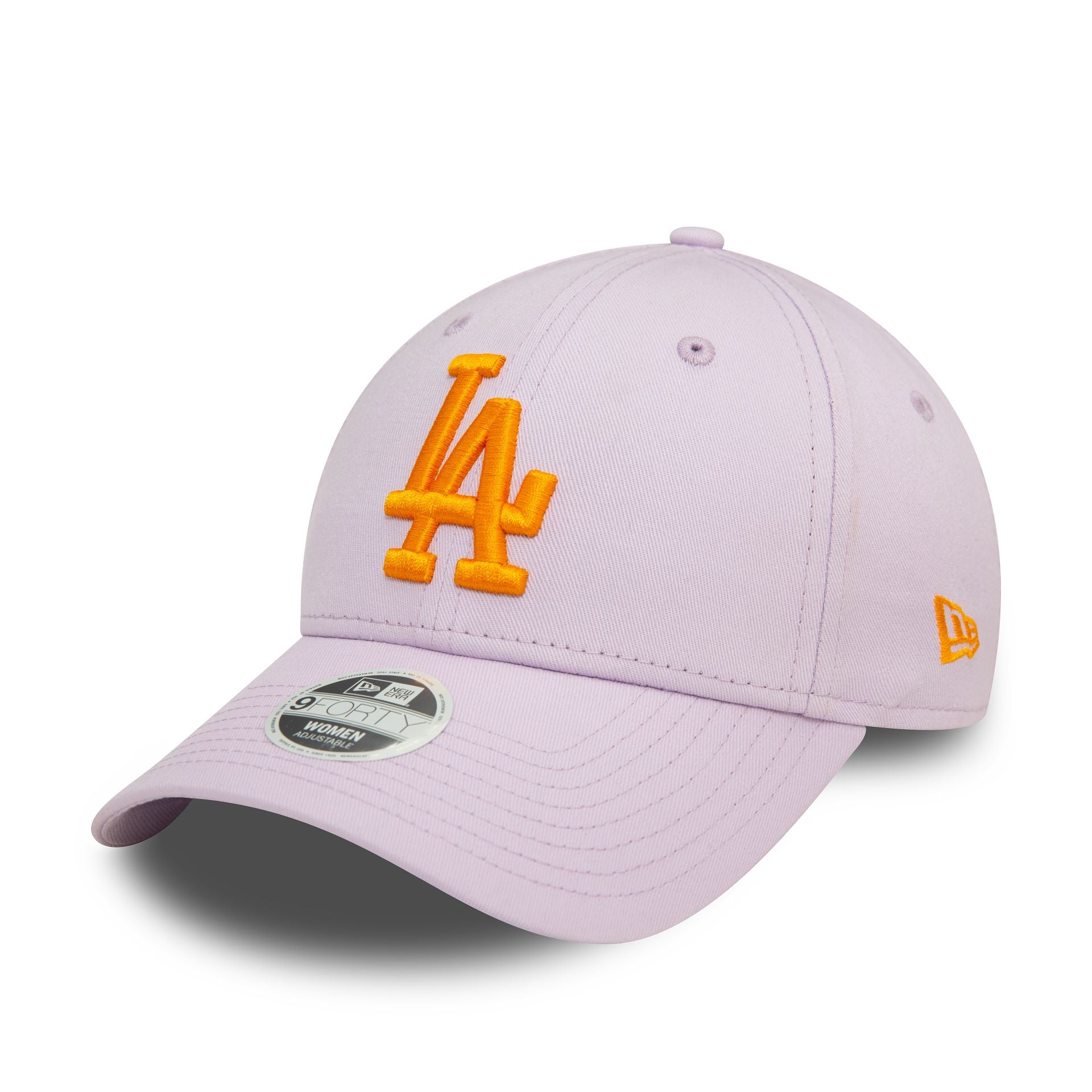 This is a LA Dodgers Womens League Essential Pastel Purple 9FORTY Adjustable Cap 1