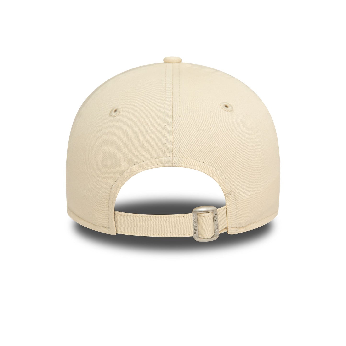 This is a LA Dodgers Womens League Essential Light Beige 9FORTY Adjustable Cap 4