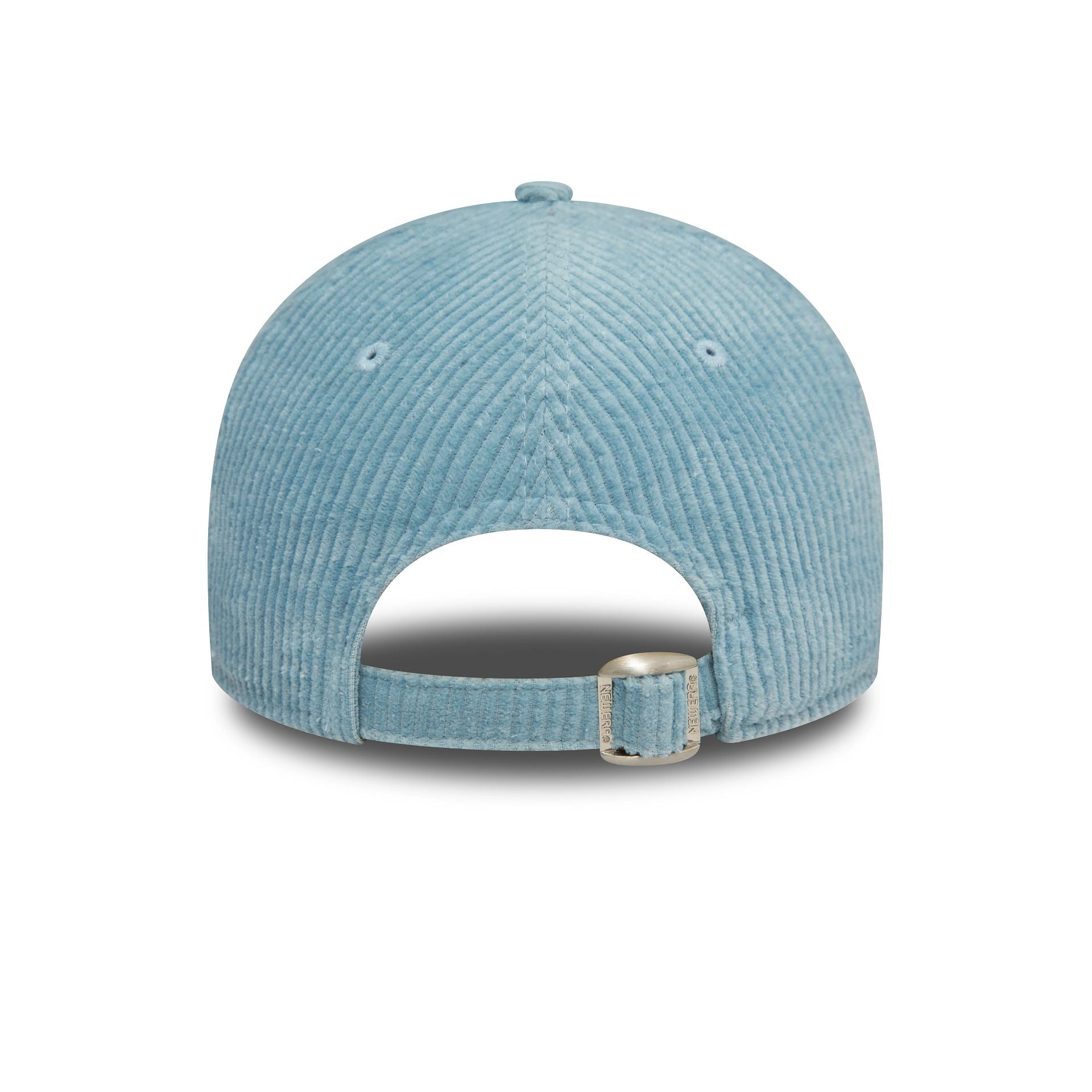 This is a New York Yankees Womens Cord Pastel Blue 9FORTY Adjustable Cap 4