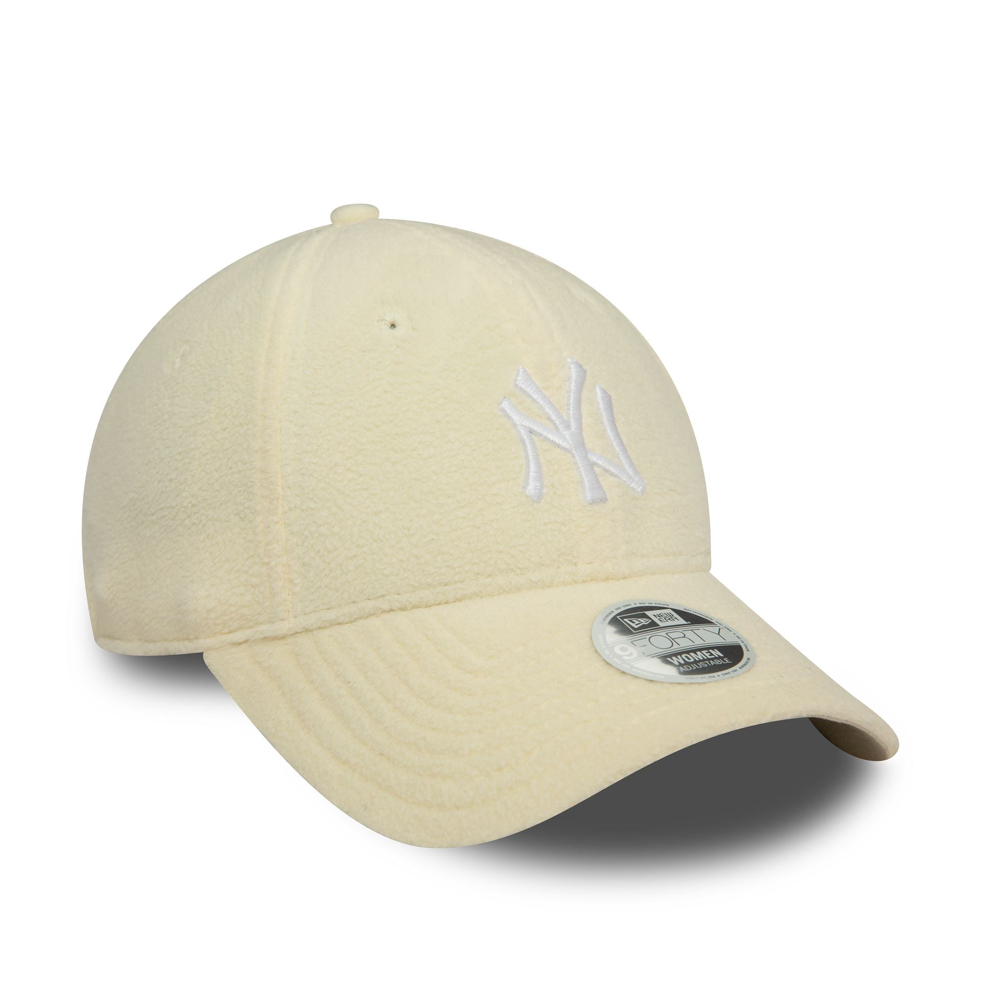 This is a New York Yankees Womens Cosy Cream 9FORTY Adjustable Cap 3