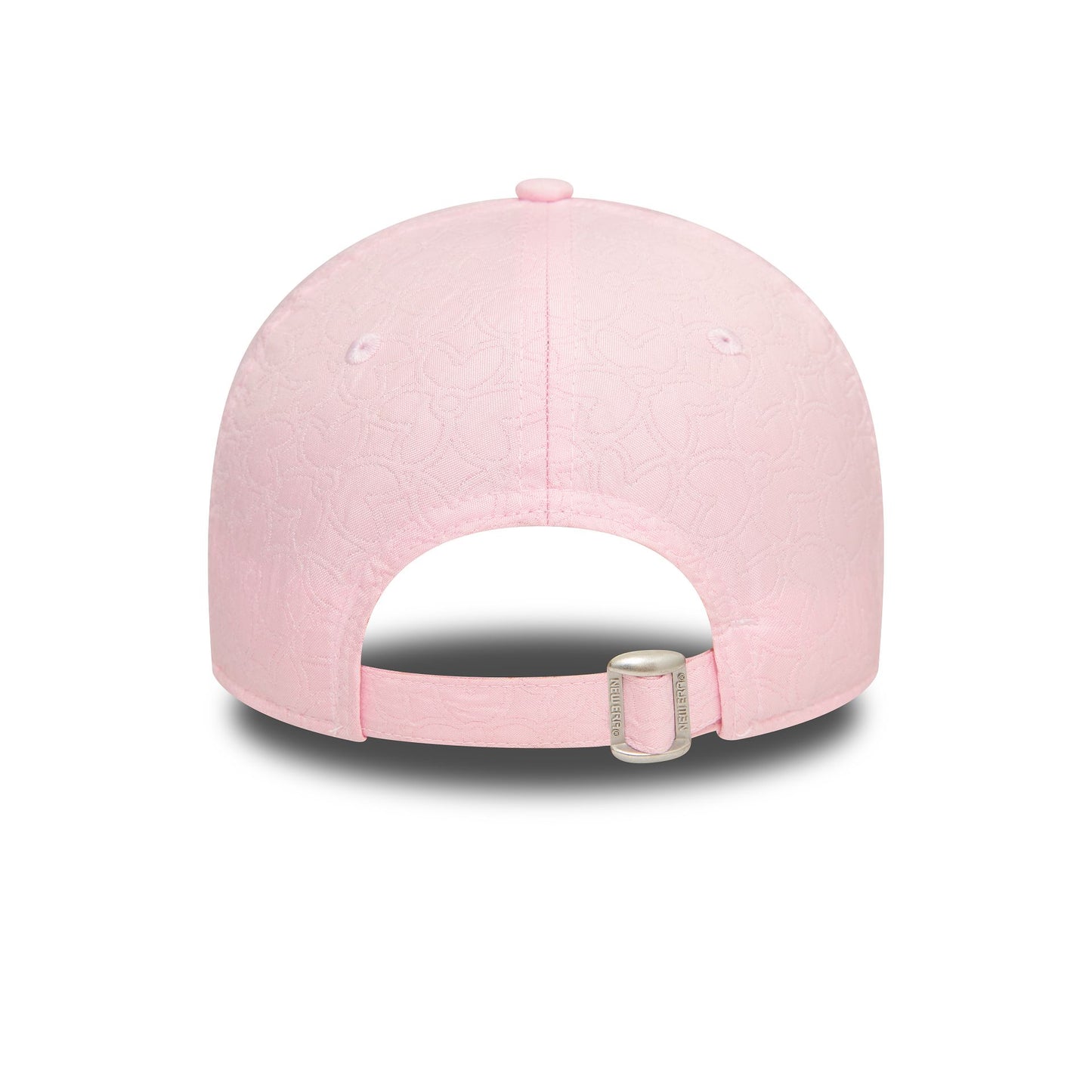 This is a New York Yankees Womens Jacquard Pastel Pink 9FORTY Adjustable Cap 3