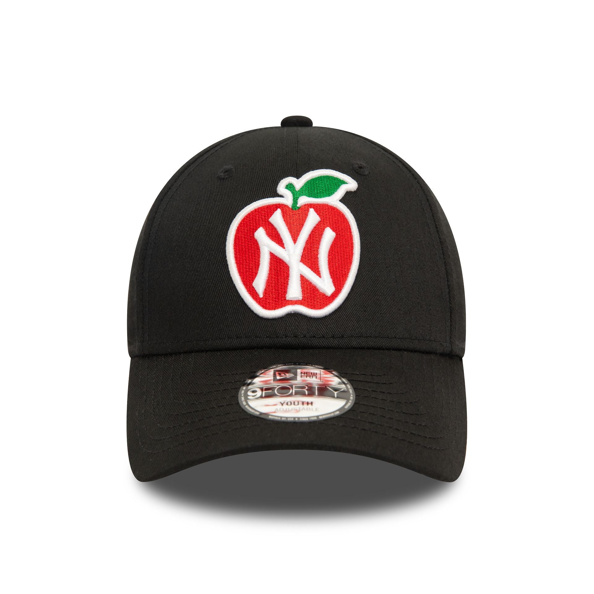 This is a New York Yankees Youth Apple Black 9FORTY Adjustable Cap 3