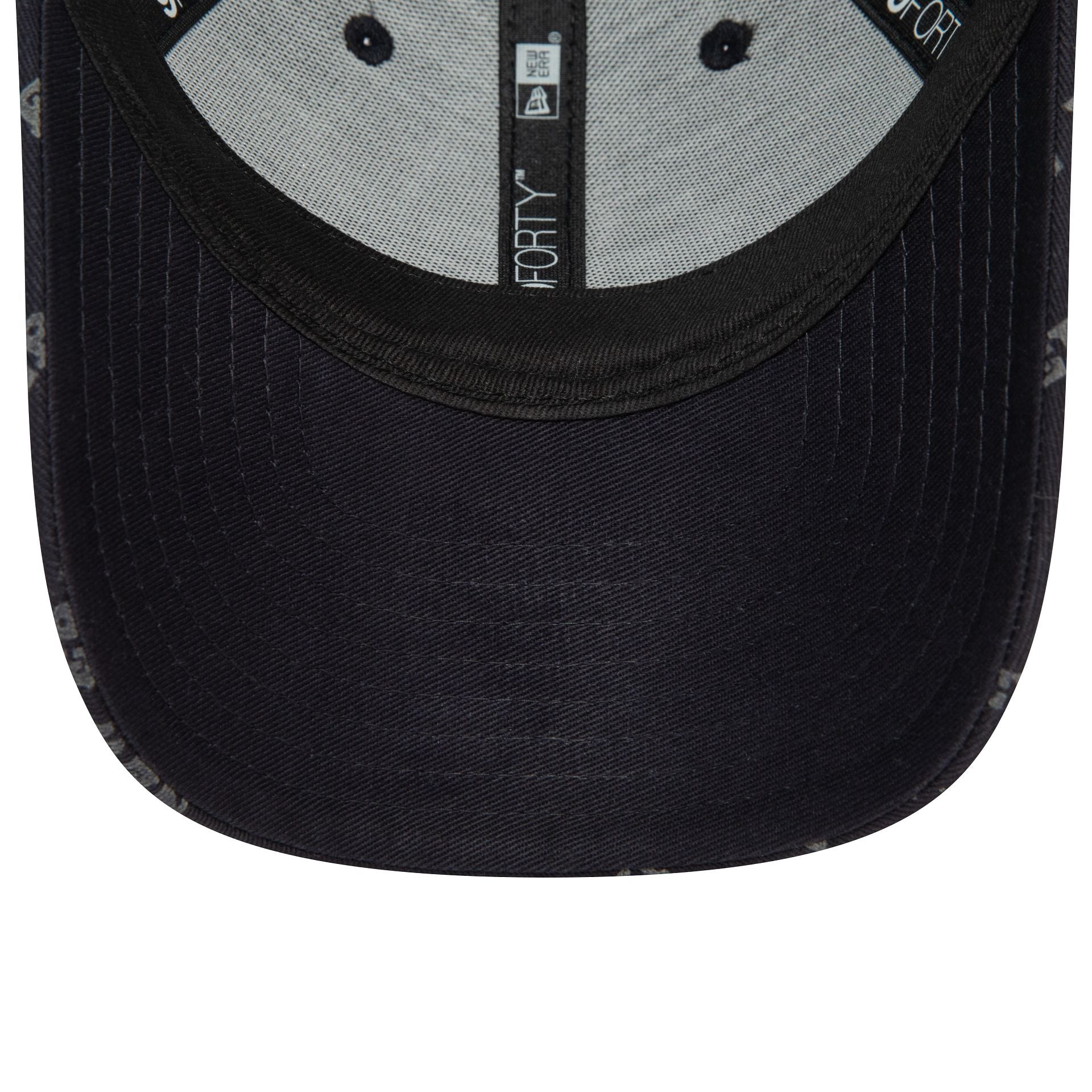 This is a New Era Youth Mono Navy 9FORTY Adjustable Cap 3