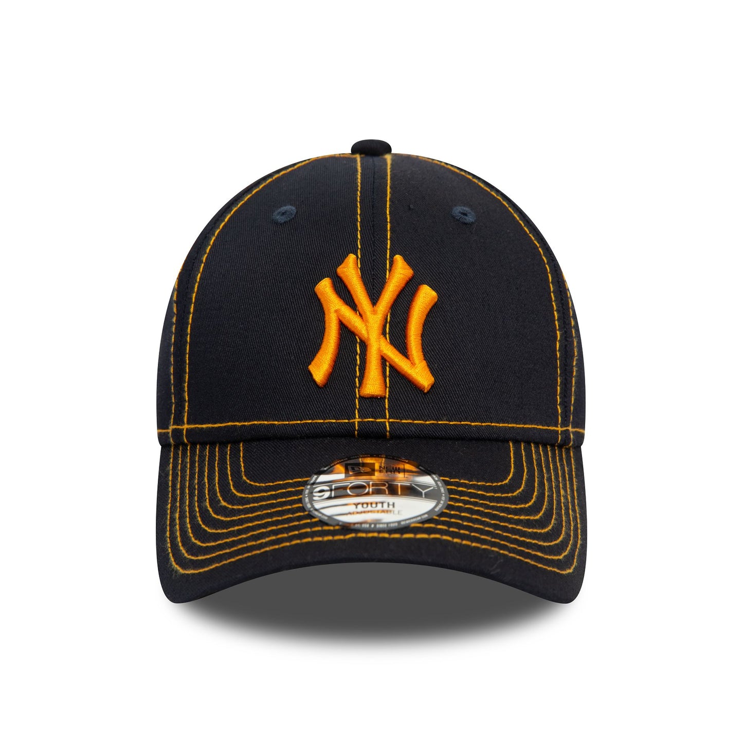 This is a New York Yankees Youth Stitch Navy 9FORTY Adjustable Cap 4