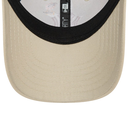 This is a New York Yankees Toddler Icon Light Beige 9FORTY Adjustable Cap 5