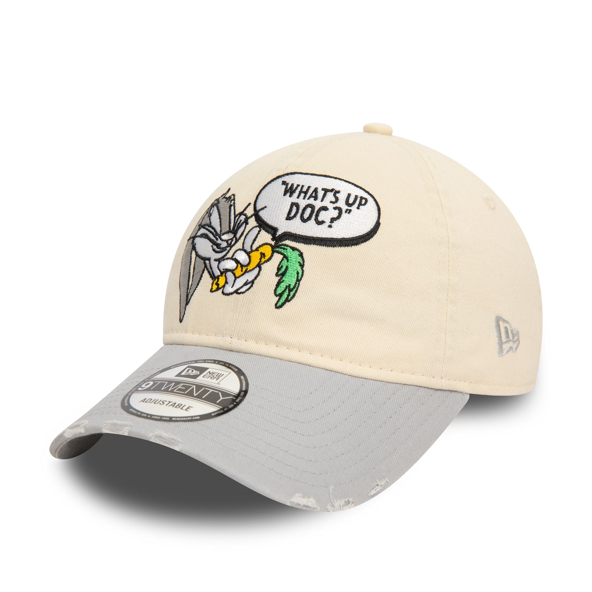 This is a Bugs Bunny Distressed Stone 9TWENTY Adjustable Cap 1