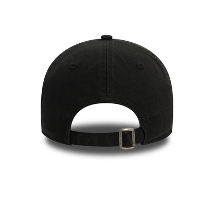 This is a New Era Heritage Script Black 9TWENTY Adjustable Cap 2