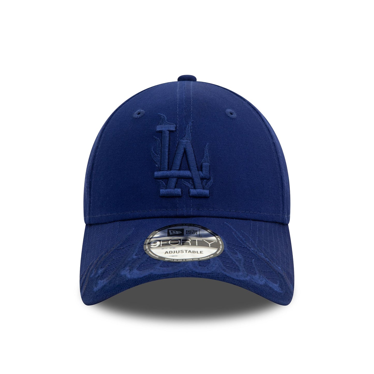 This is a LA Dodgers MLB Flame Dark Blue 9FORTY Adjustable Cap 2