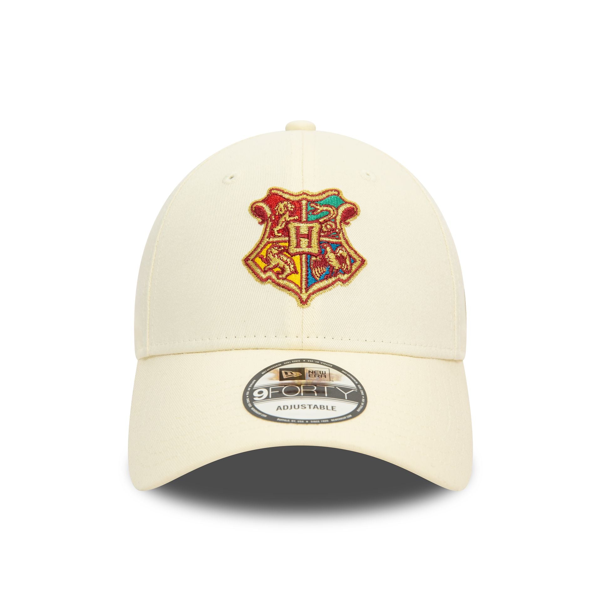 This is a Hogwarts Harry Potter Light Beige 9FORTY Adjustable Cap 2