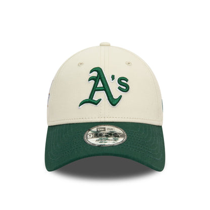 This is a Oakland Athletics World Series Dark Green 9FORTY Adjustable Cap 4