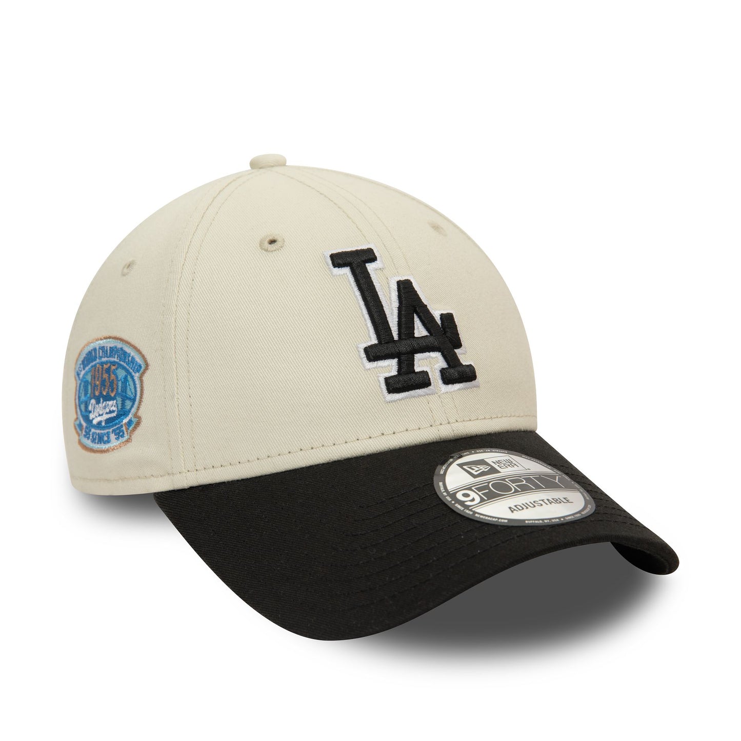 This is a LA Dodgers World Series Black 9FORTY Adjustable Cap 1