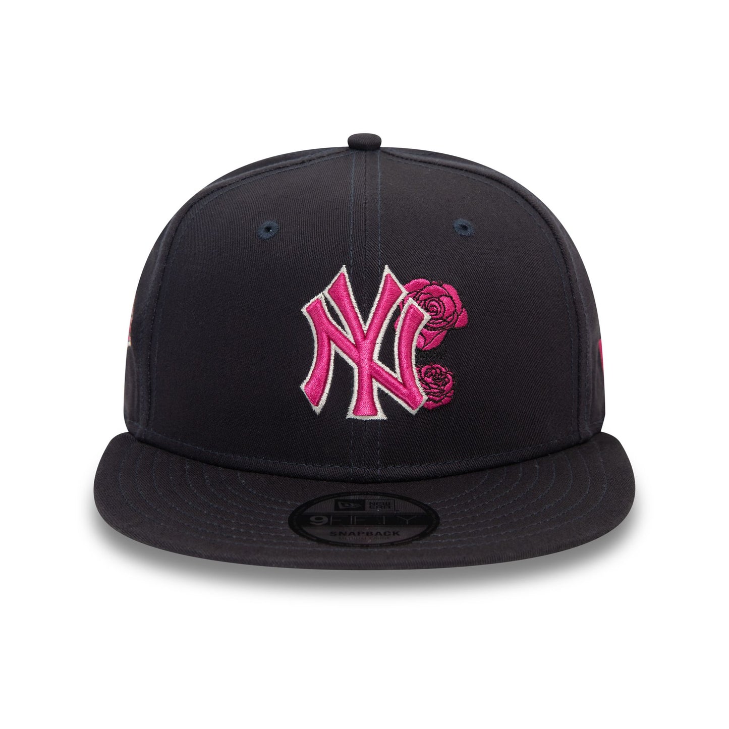 This is a New York Yankees Seasonal Flower Navy 9FIFTY Snapback Cap 2