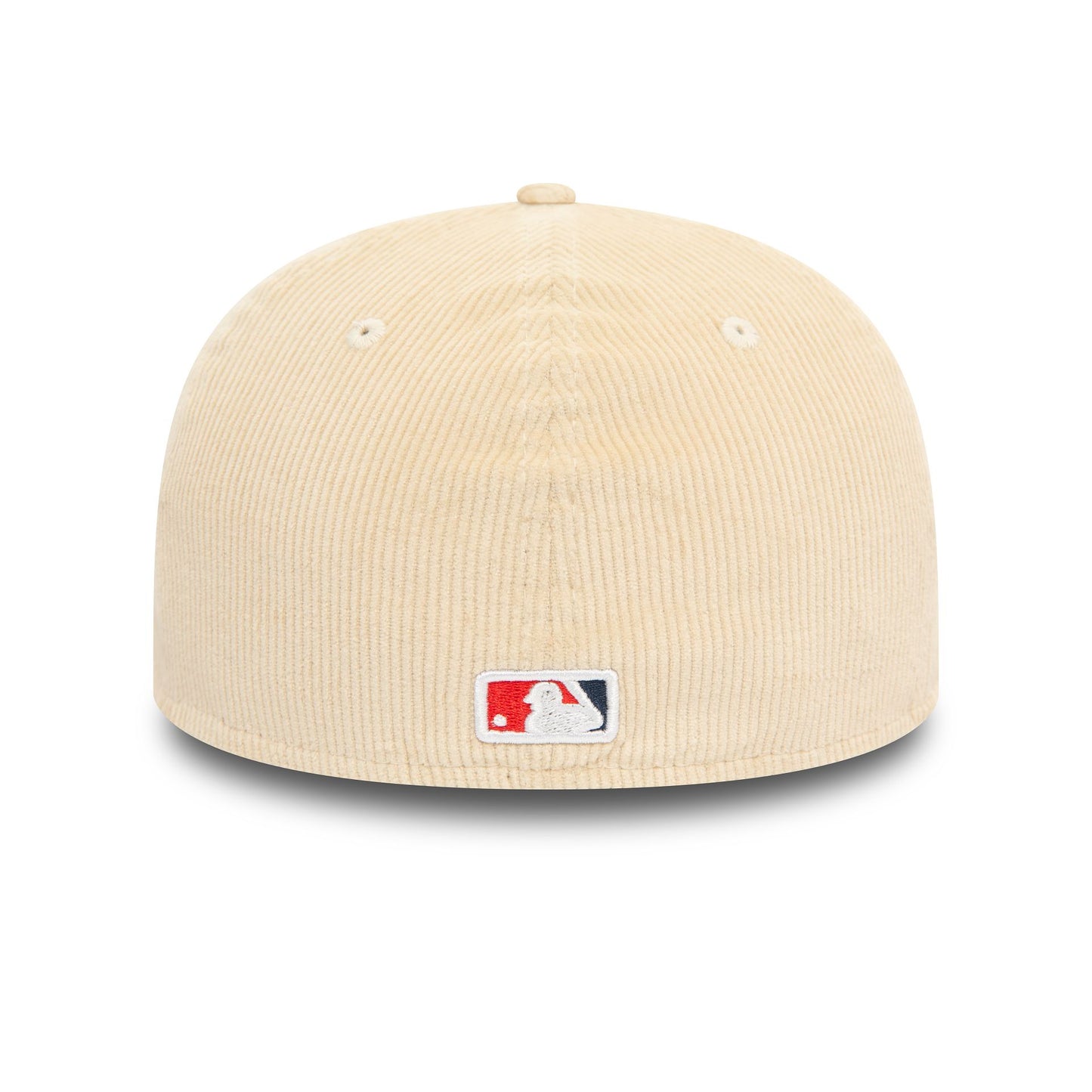 This is a New York Yankees Cord Light Beige Low Profile 59FIFTY Fitted Cap 4