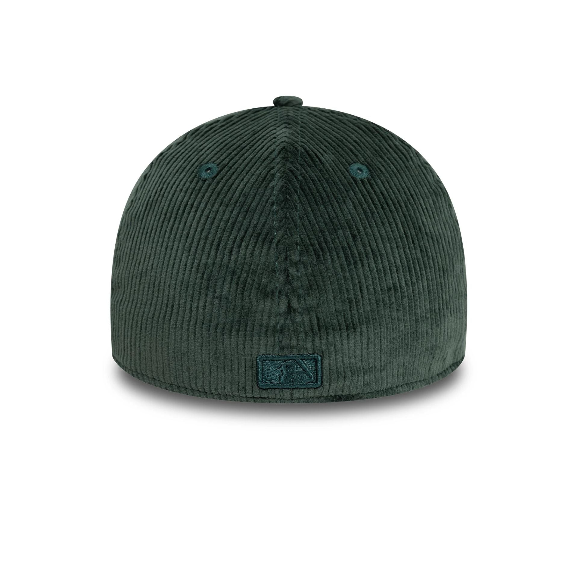 This is a New York Yankees Cord Dark Green 39THIRTY Stretch Fit Cap 4