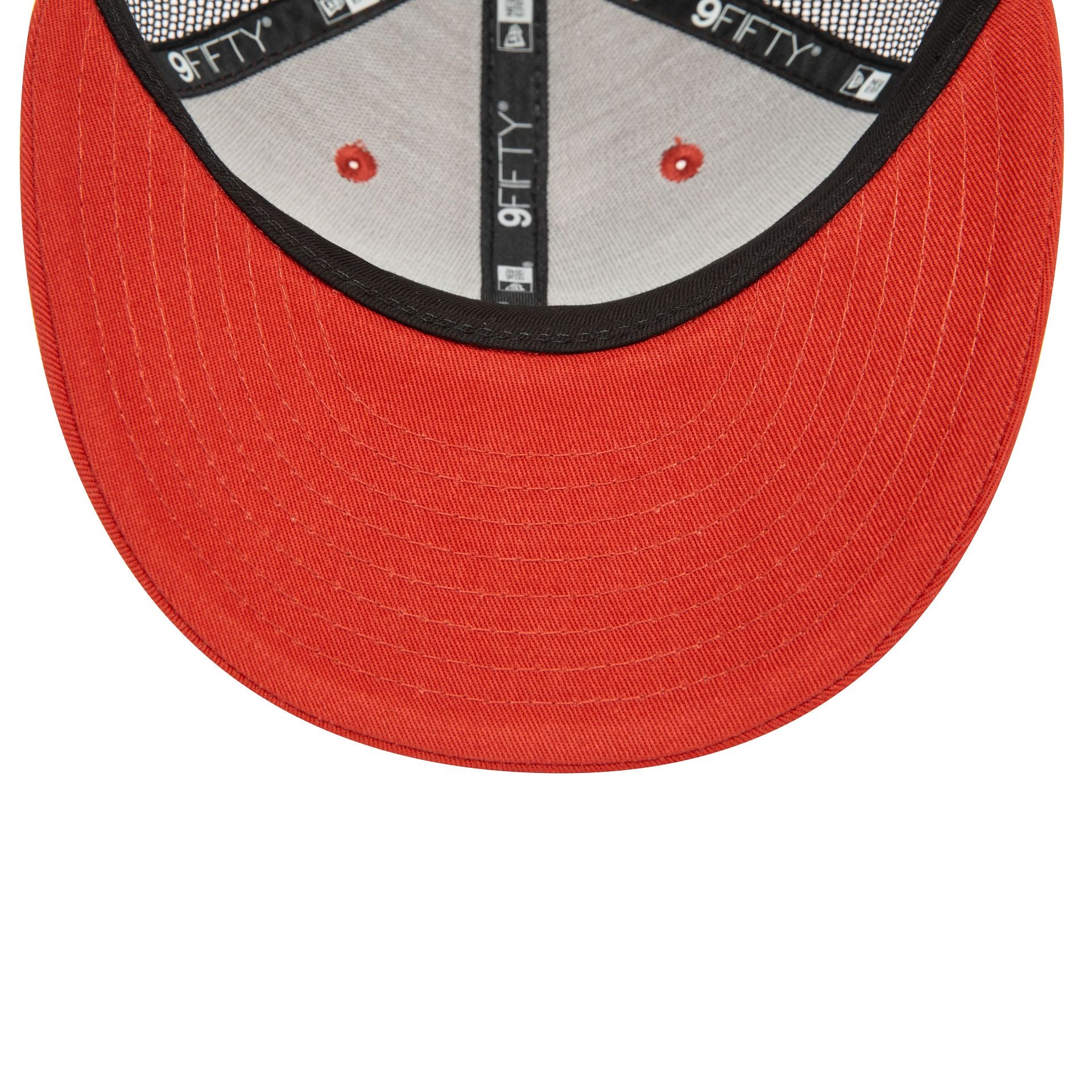 This is a New Era Patch Copper 9FIFTY Snapback Trucker Cap 5