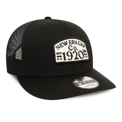 This is a New Era Patch Black 9FIFTY Snapback Trucker Cap 3