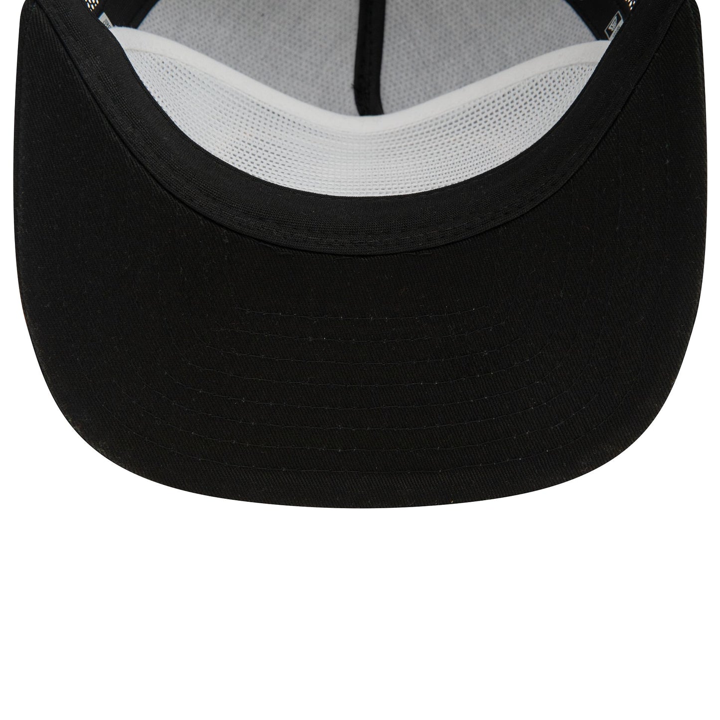 This is a New Era Motorsport Black Golfer Cap 5