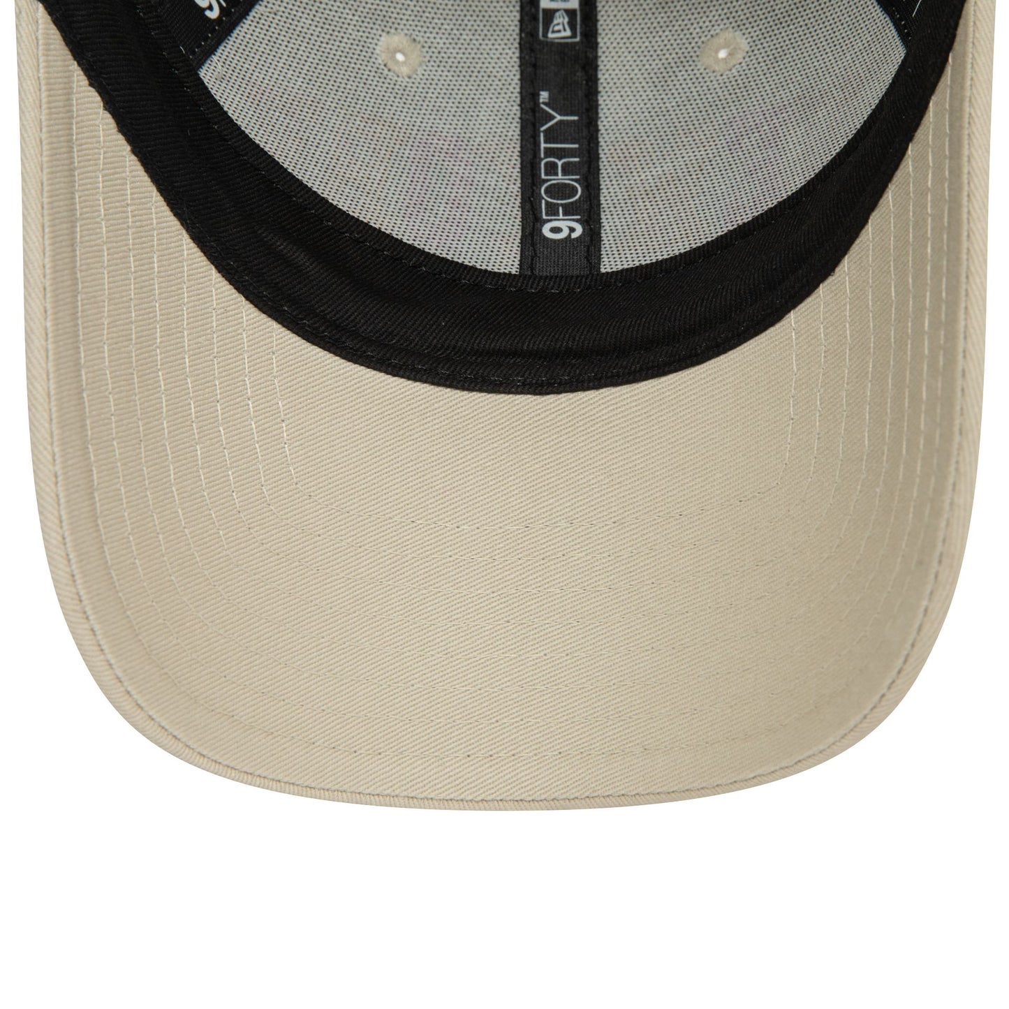 This is a New Era Womens Light Beige 9FORTY Adjustable Cap 5