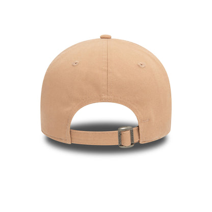 This is a New Era Pin Beige 9FORTY Adjustable Cap 4