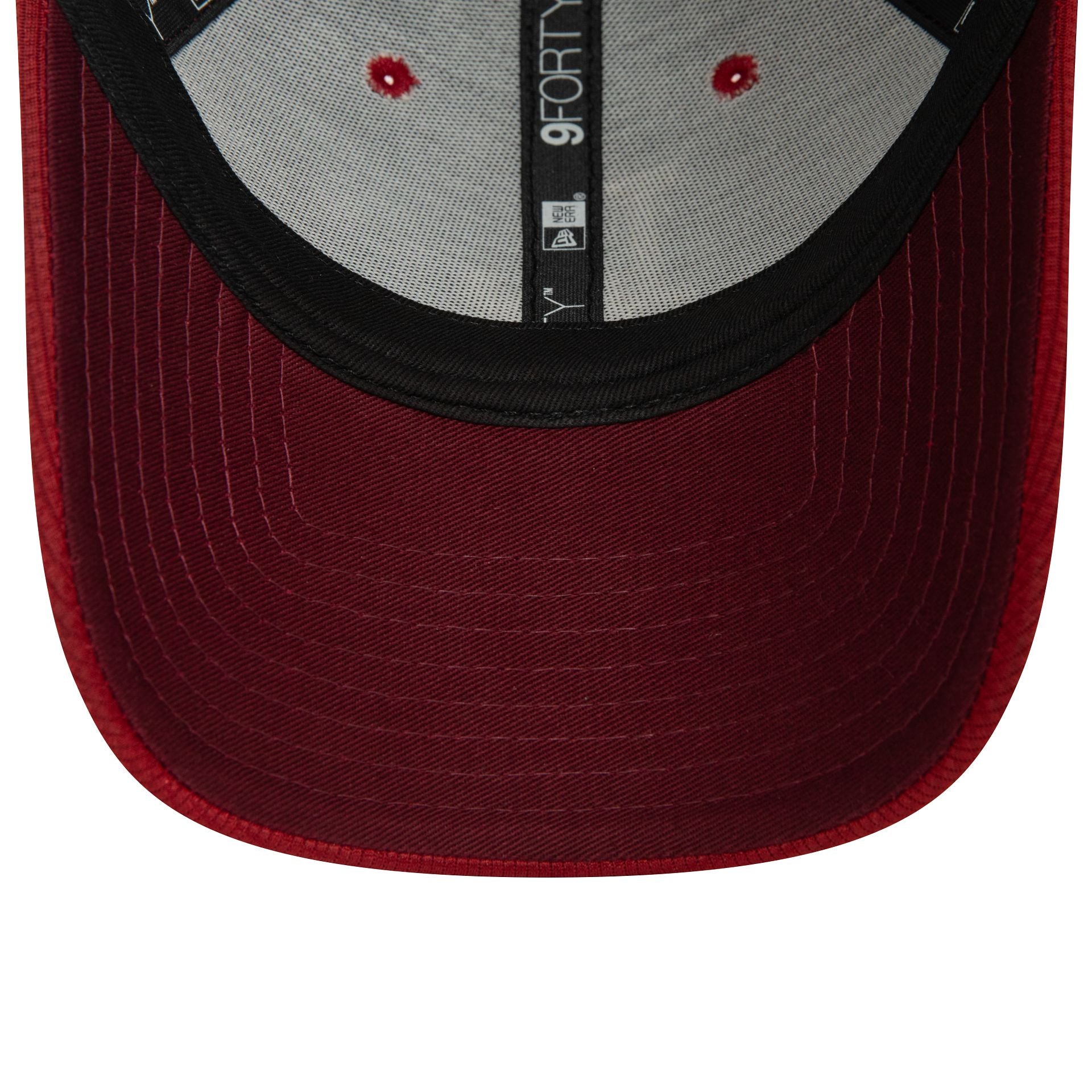 This is a LA Dodgers Pivot Knit Dark Red 9FORTY Adjustable Cap 5