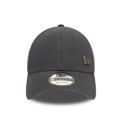 This is a New Era Pin Dark Grey 9FORTY Adjustable Cap 3