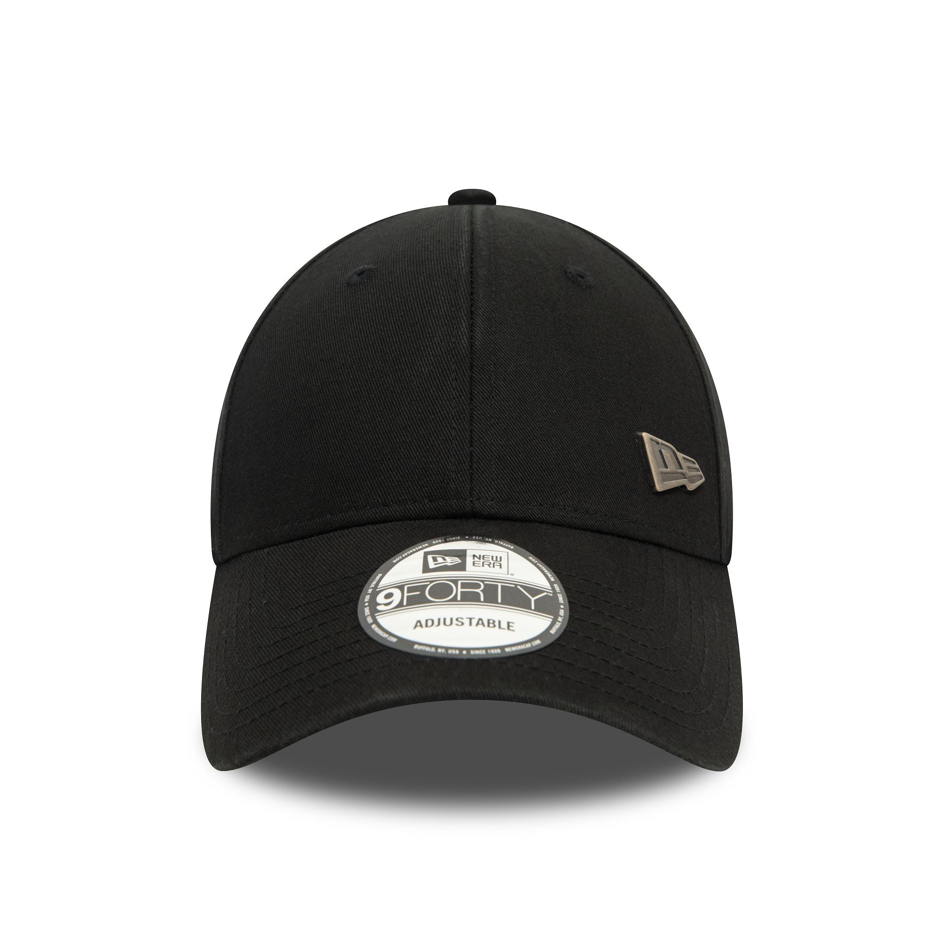 This is a New Era Pin Black 9FORTY Adjustable Cap 2