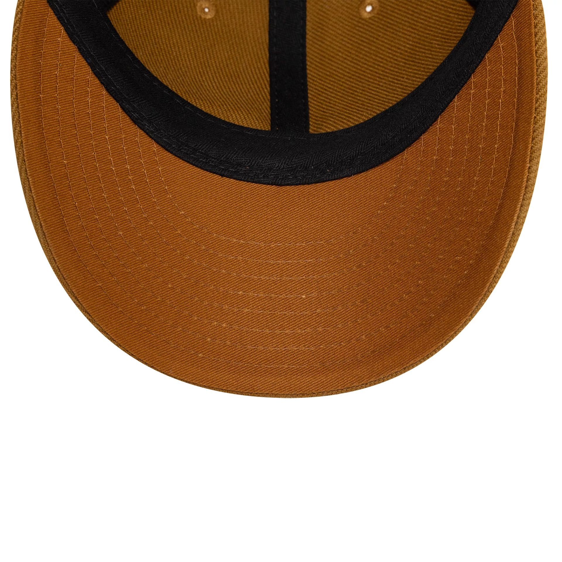 This is a New Era Heavy Twill Beige 9FIFTY Retro Crown Cap 5