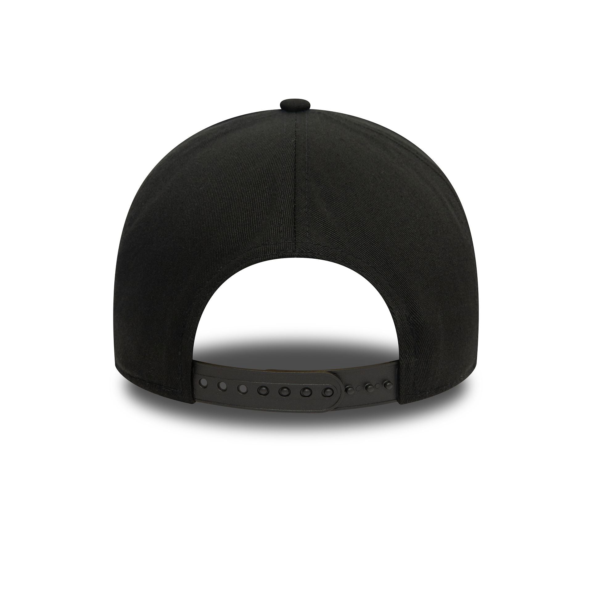 This is a Las Vegas Raiders NFL Official Team Colours Black 9FORTY E-Frame Adjustable Cap 5