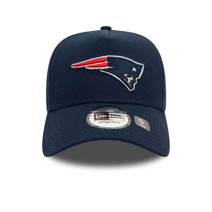 This is a New England Patriots NFL Official Team Colours Dark Blue 9FORTY E-Frame Adjustable Cap 3