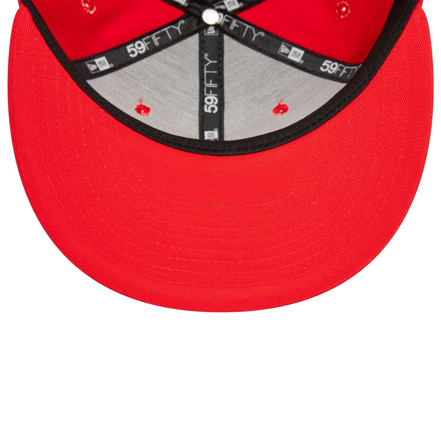 This is a Kansas City Chiefs NFL Official Team Colours Red 59FIFTY Fitted Cap 3