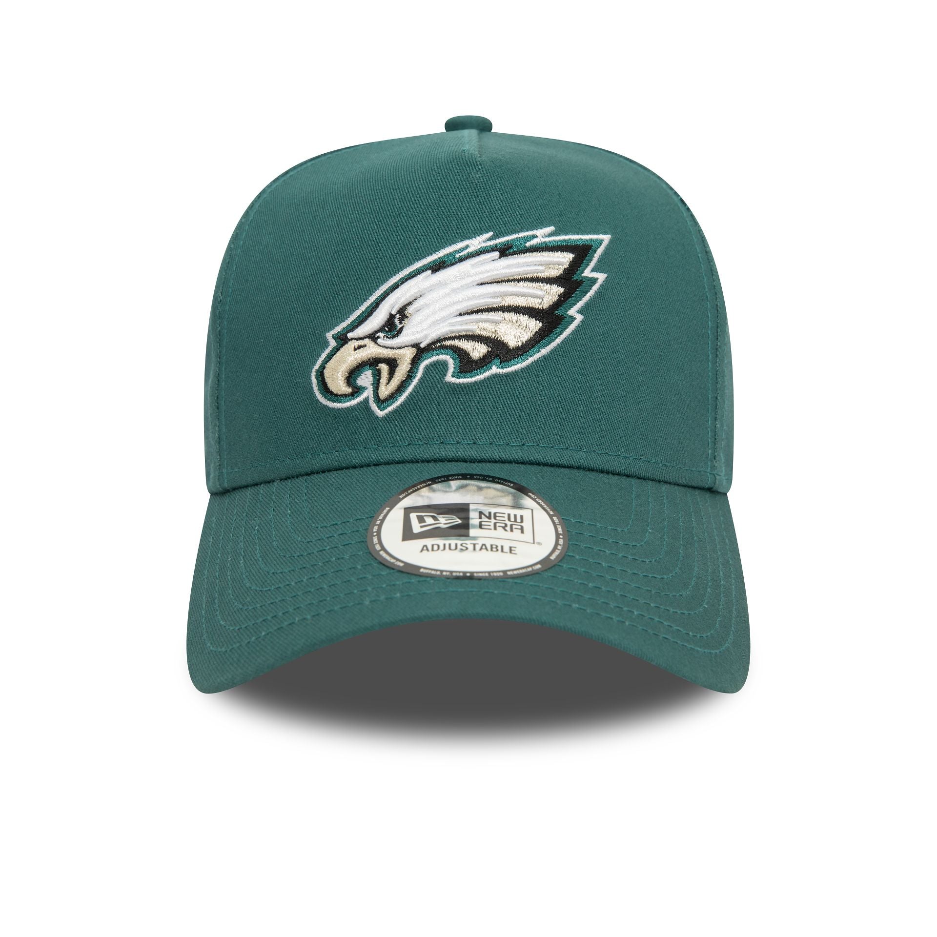 This is a Philadelphia Eagles NFL Official Team Colours Dark Green 9FORTY E-Frame Adjustable Cap 3