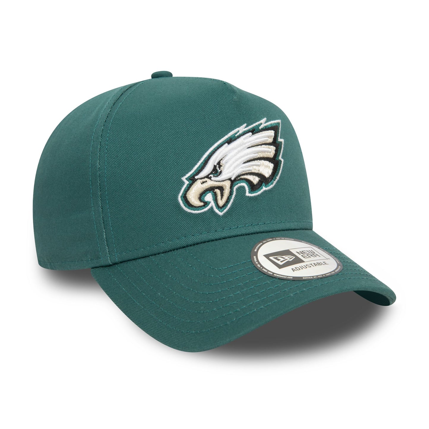 This is a Philadelphia Eagles NFL Official Team Colours Dark Green 9FORTY E-Frame Adjustable Cap 4