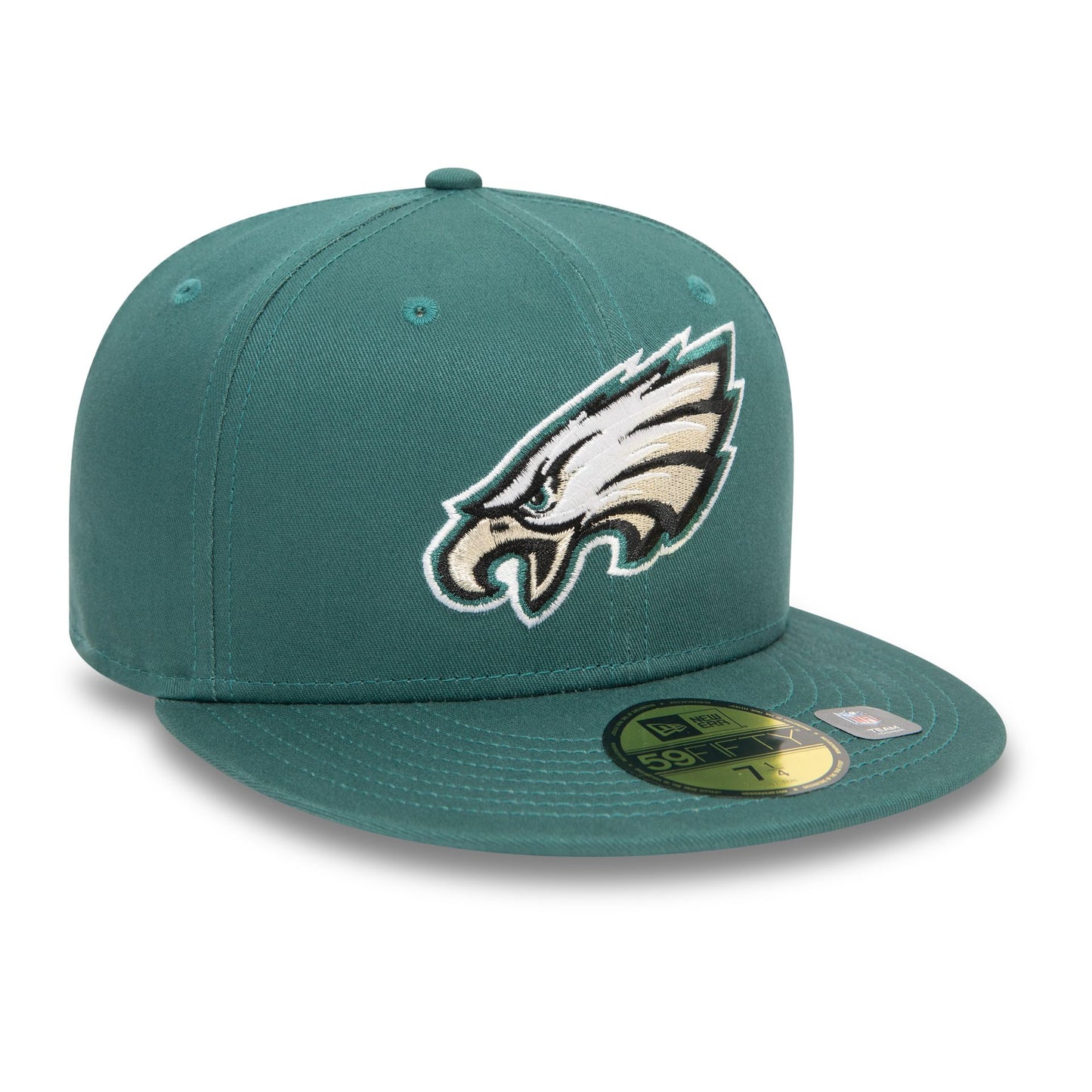 This is a Philadelphia Eagles NFL Official Team Colours Dark Green 59FIFTY Fitted Cap 5