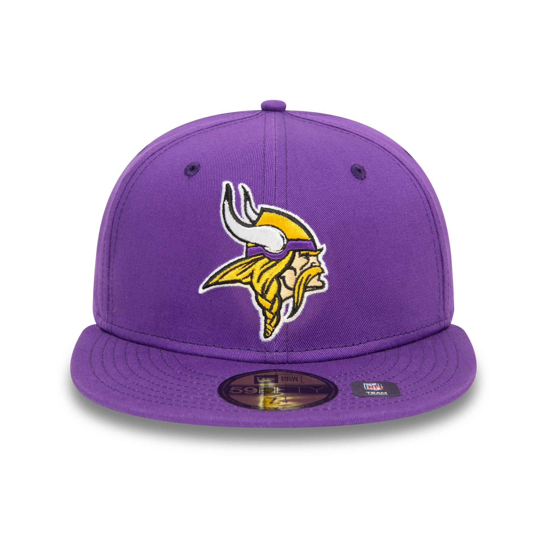 This is a Minnesota Vikings NFL Official Team Colours Purple 59FIFTY Fitted Cap 4