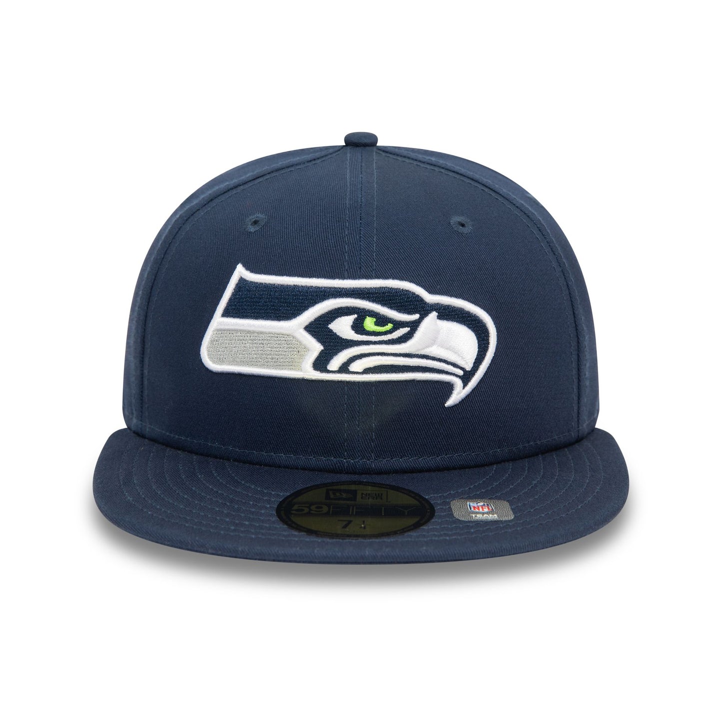 This is a Seattle Seahawks NFL Official Team Colours Dark Blue 59FIFTY Fitted Cap 4